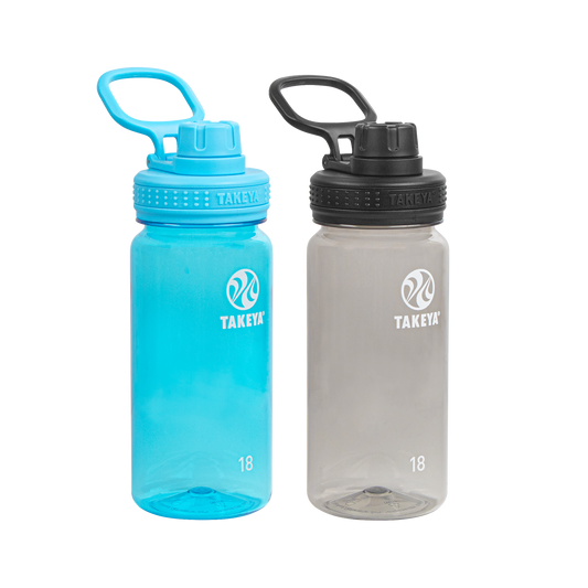 tritan-water-bottle-bundle-with-spout-lid-2-pack-w3 51476-Tritan-Spout-18-2pk-BreezyBlue-StormyBlack-Front_1.png