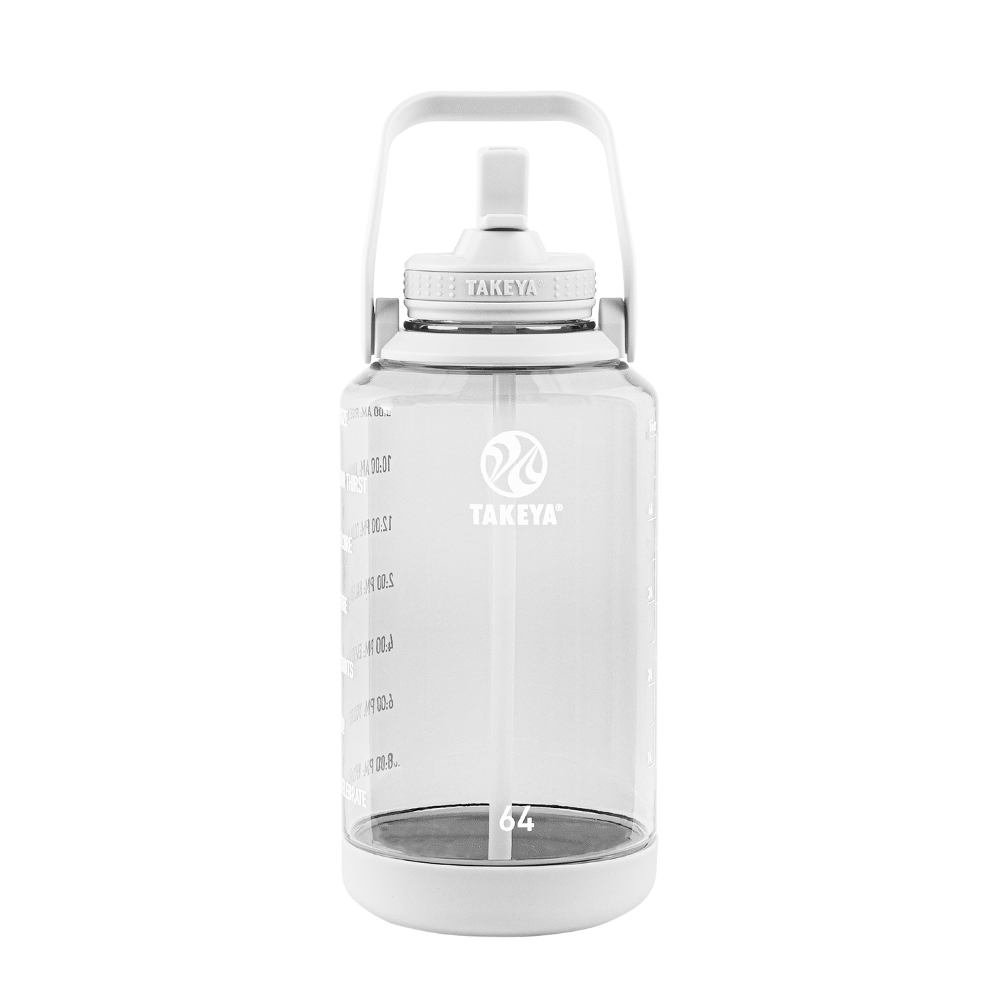tritan-motivational-water-bottle-with-straw-lid-f6 54142-Tritan-Straw-Motivational-64-WhiteCloud-front.png