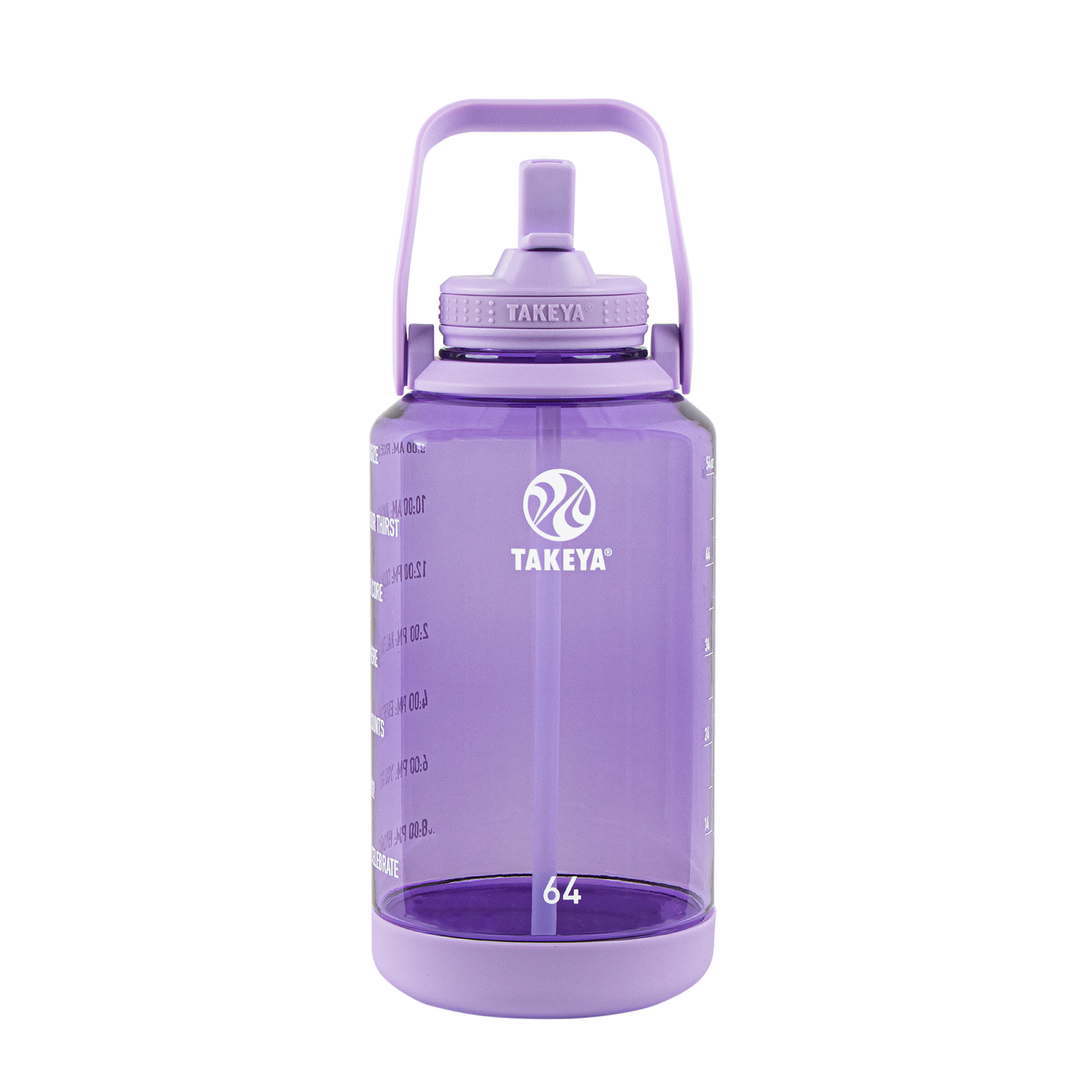 tritan-motivational-water-bottle-with-straw-lid-f6 54144-Tritan-Straw-Motivational-64-VivacityPurple-front.png