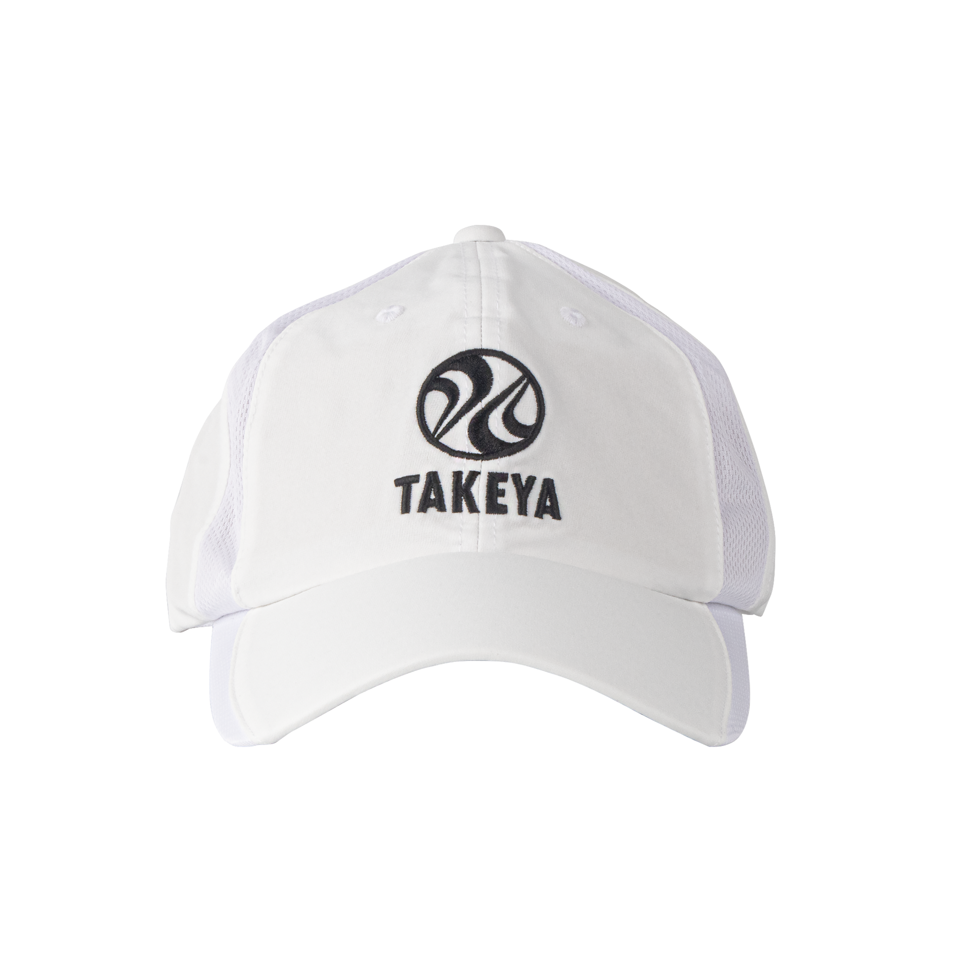 takeya-sport-vented-adjustable-hat-l2 97285-TK-PB-Hat-White-Front.png