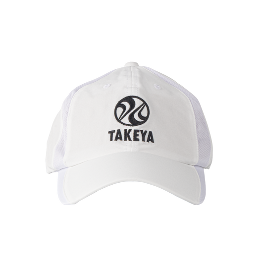 takeya-sport-vented-adjustable-hat-l2 97285-TK-PB-Hat-White-Front.png